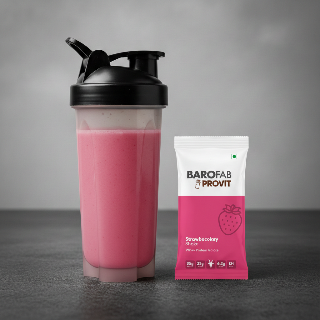 Strawberry Crush Shake | Plant Protein Isolate - Image 7